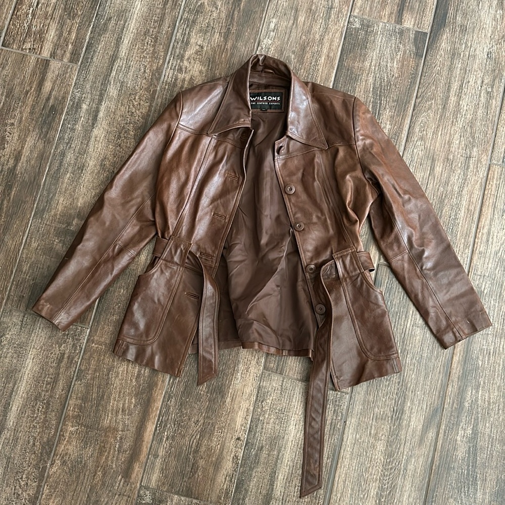 Genuine Wilson’s Leather Coat
